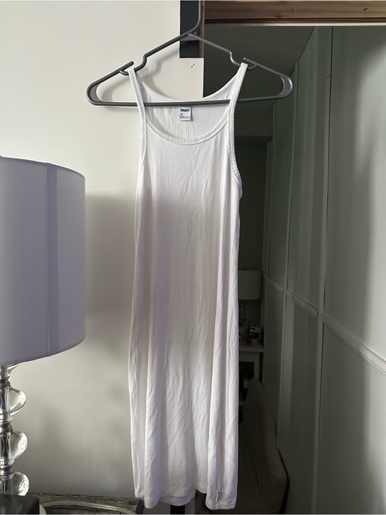 TNA Dresses & Skirts - TNA White Tank Midi Dress